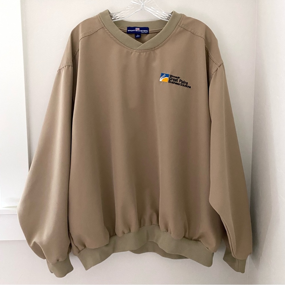 Vintage Microsoft Great Plains Sportsmaster Pullover Large 2000s